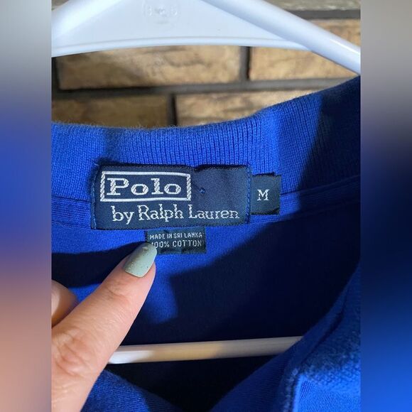 Vivid blue polo - Picture 6 of 6